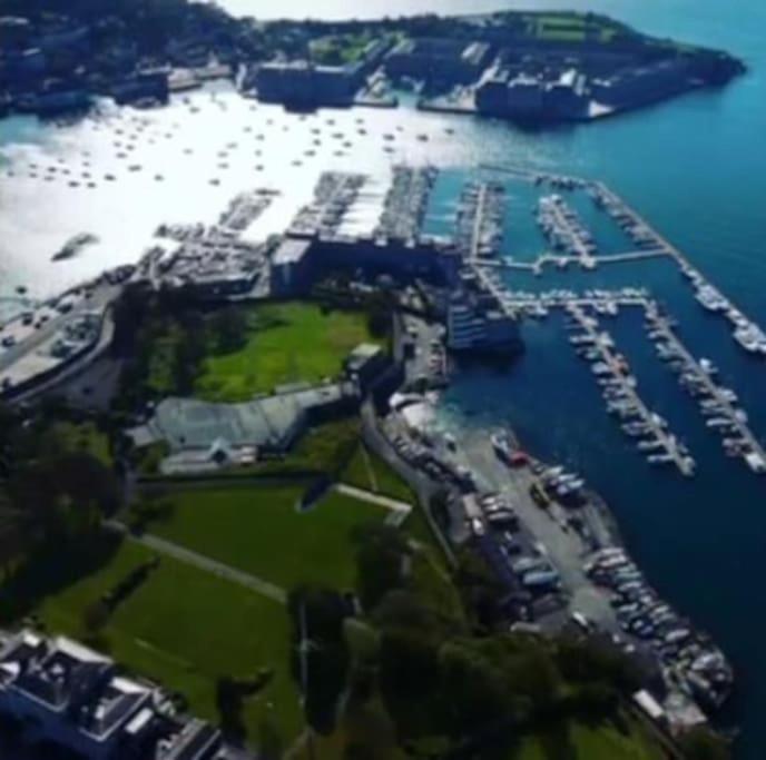 9 Admiralty House Stunning Luxury Apartment With Free Parking Plymouth Exterior foto